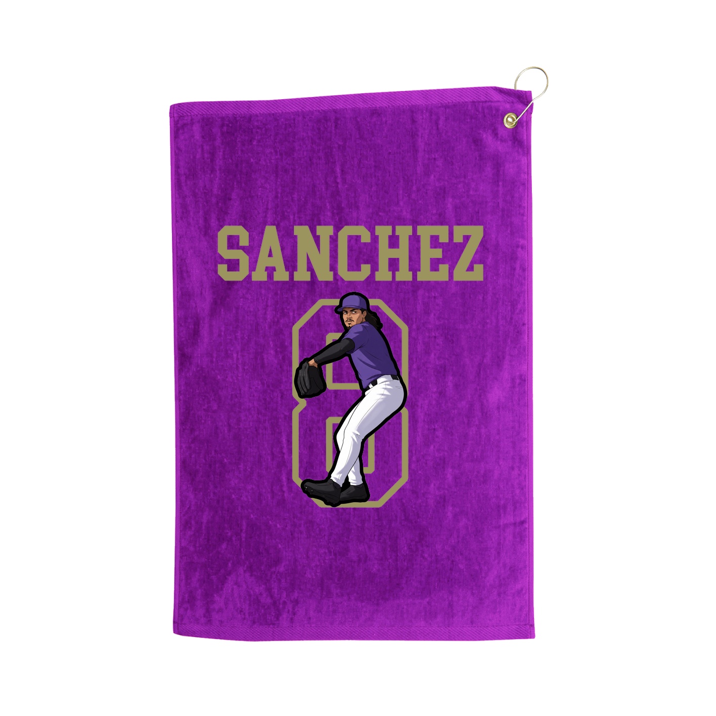 Golf Towel — Shirsey in Purple