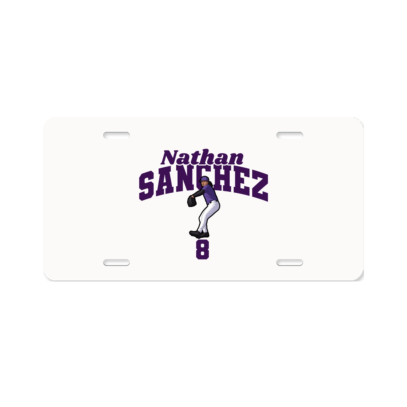 License Plate — Signature Arch in Classic