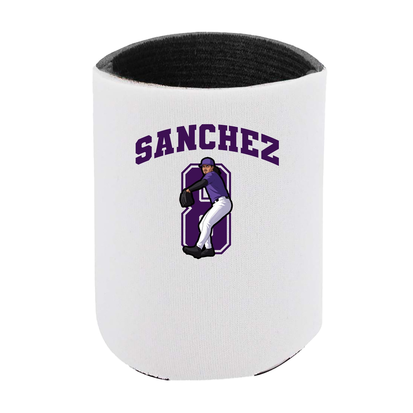 Can Holder — Number in White