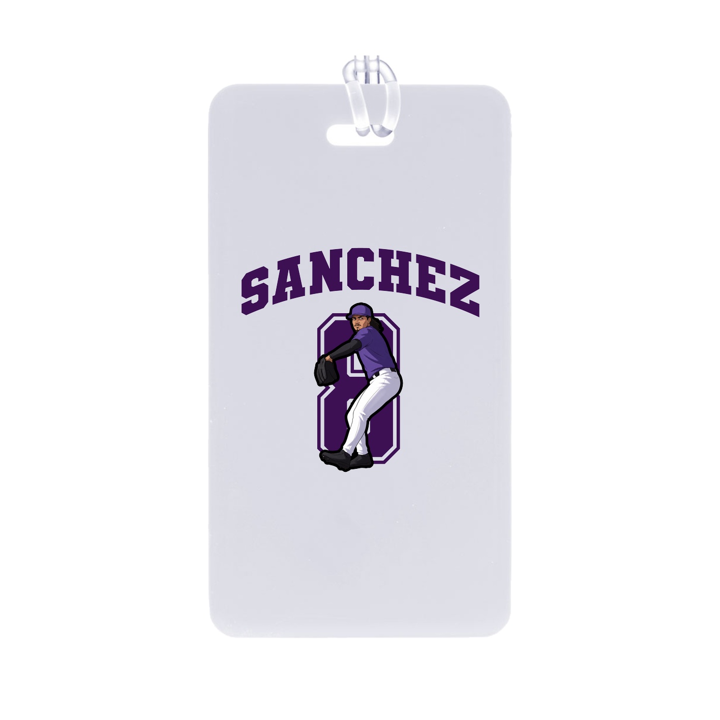 Bag Tag — Number in Classic