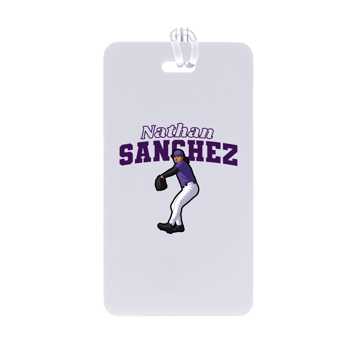 Bag Tag — Name Arch in Classic