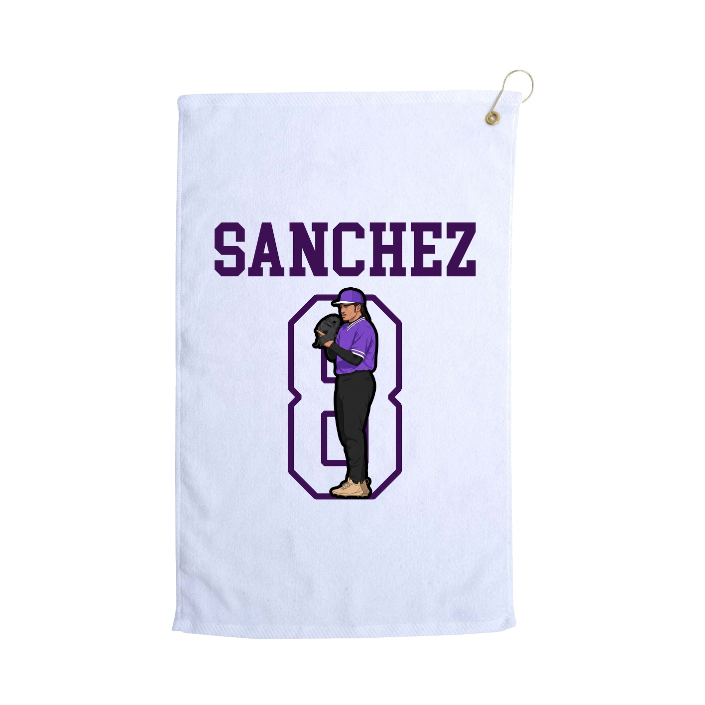 Golf Towel — Shirsey in White