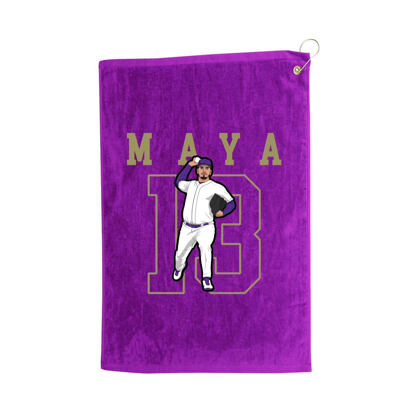 Terry Velour Golf Towel
