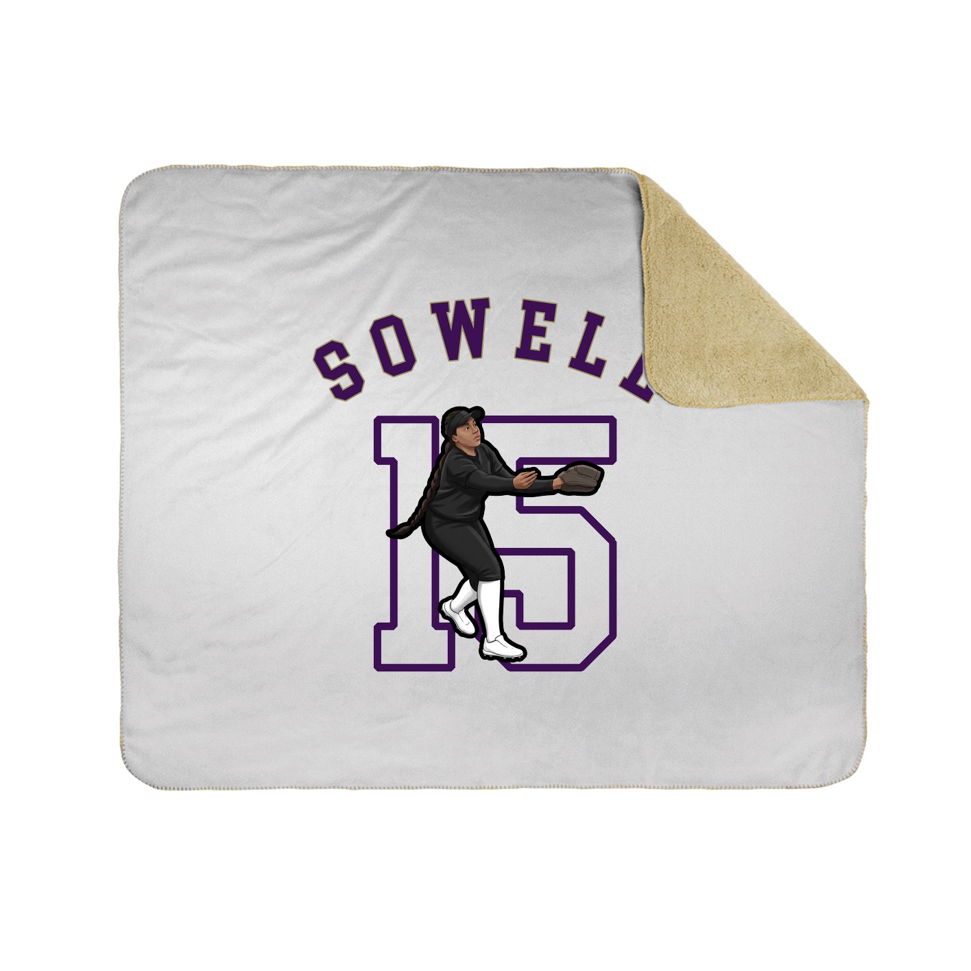 Throw Blanket — Shirsey Arch in White