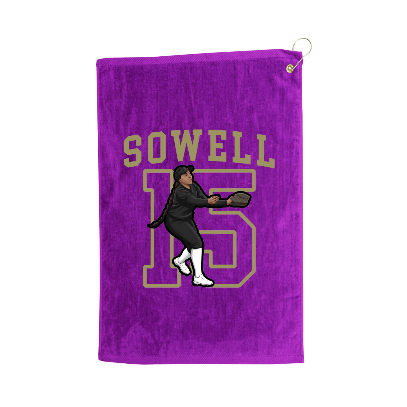 Golf Towel — Shirsey in Purple