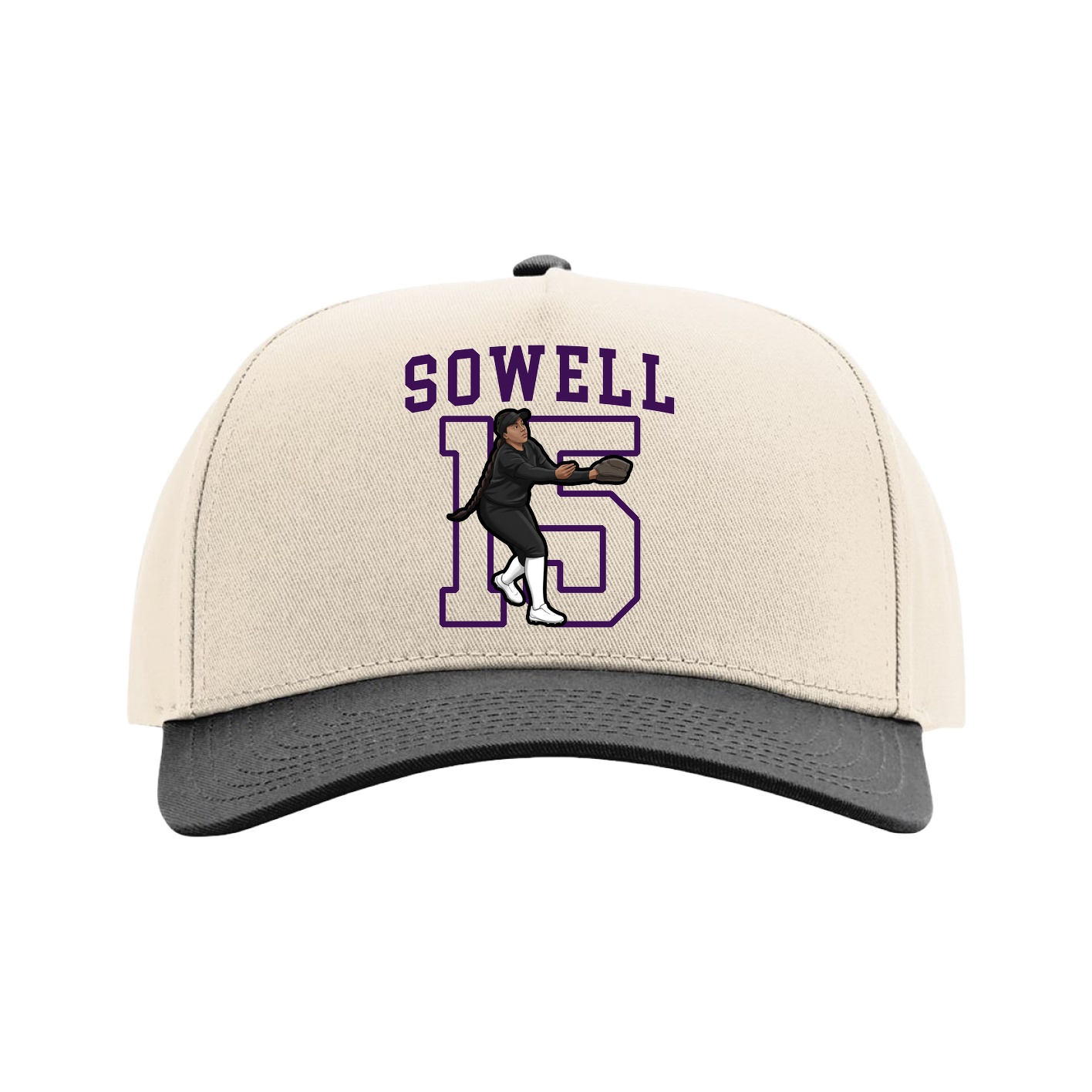 Full Fabric Five-Panel Champ Cap