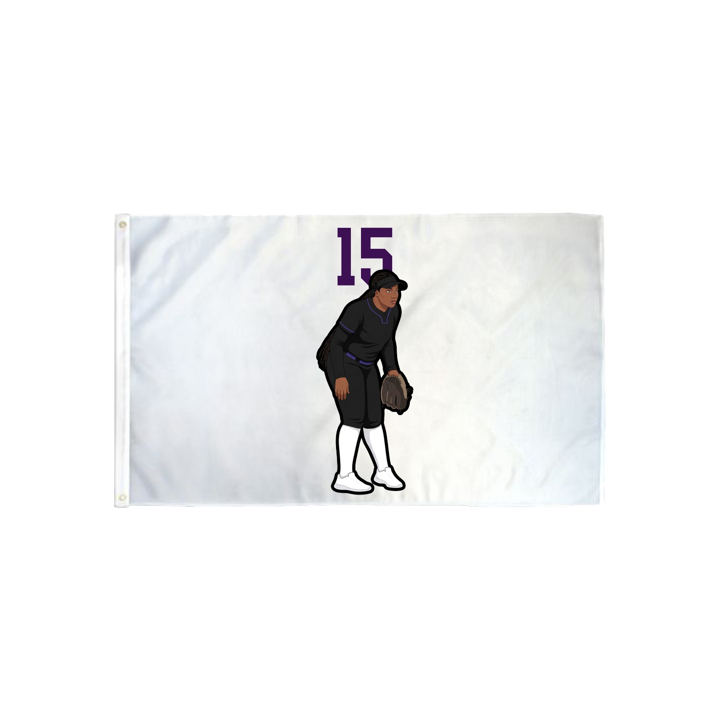 3x5 Flag — Number Top in Classic