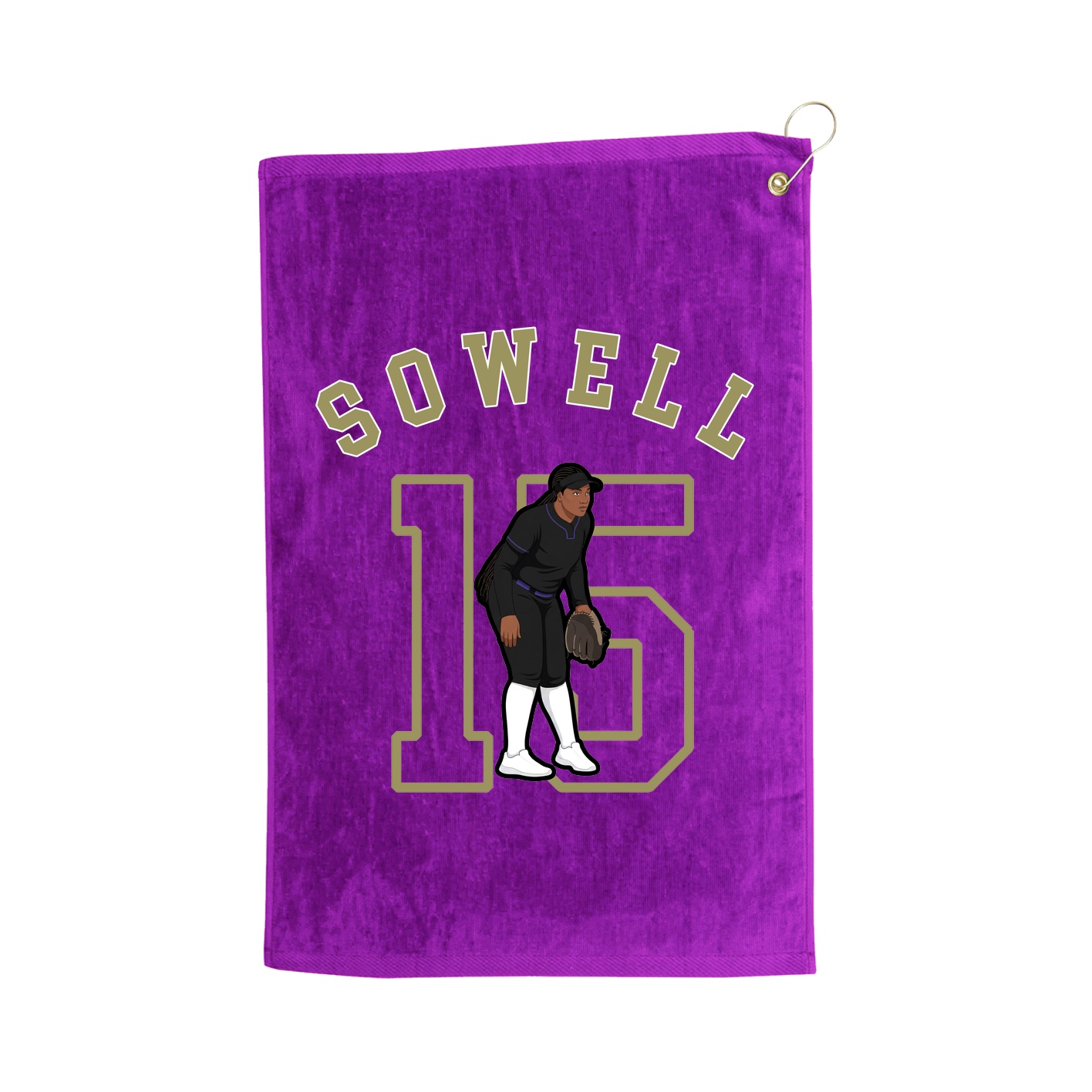 Terry Velour Golf Towel
