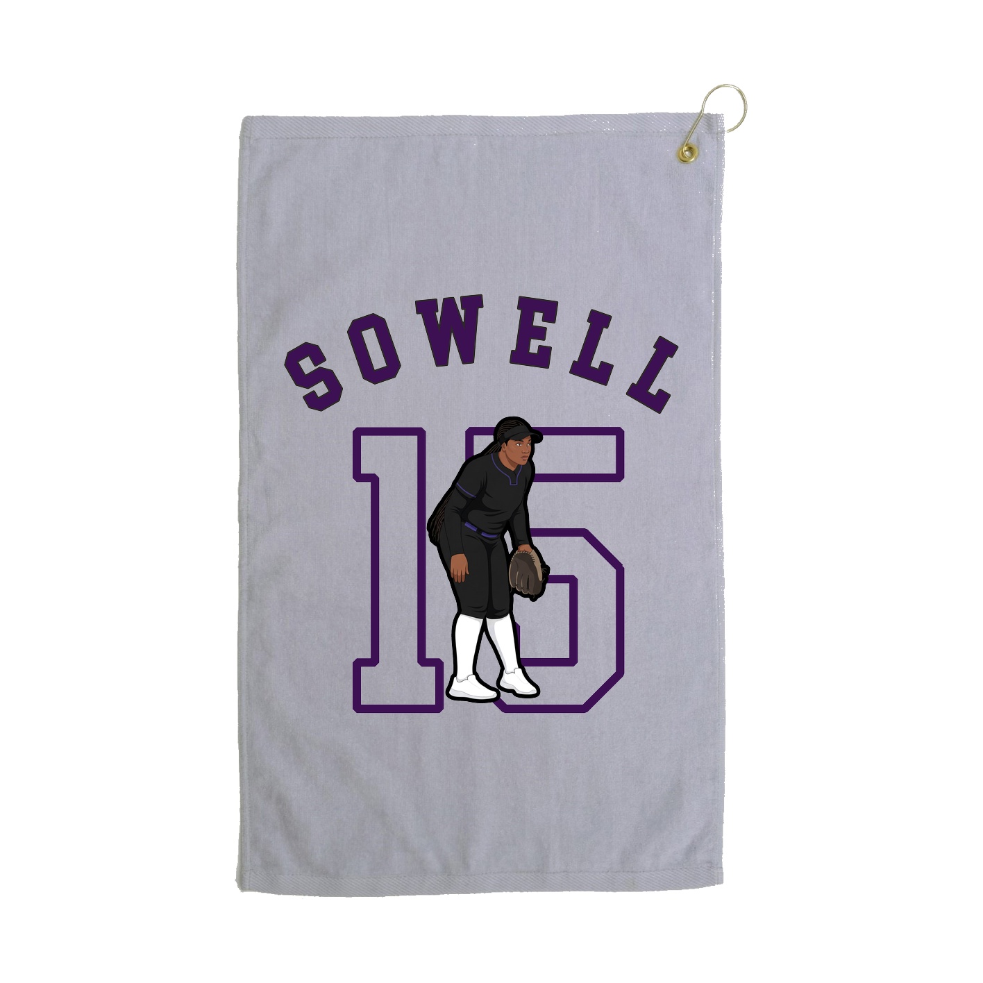 Golf Towel — Shirsey Arch in Grey