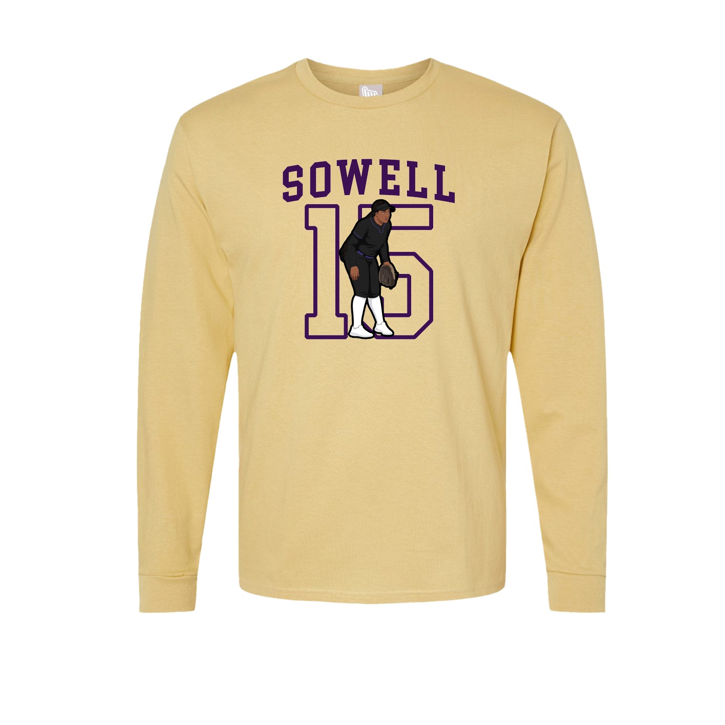 Long Sleeve Tee — Shirsey in Vegas Gold