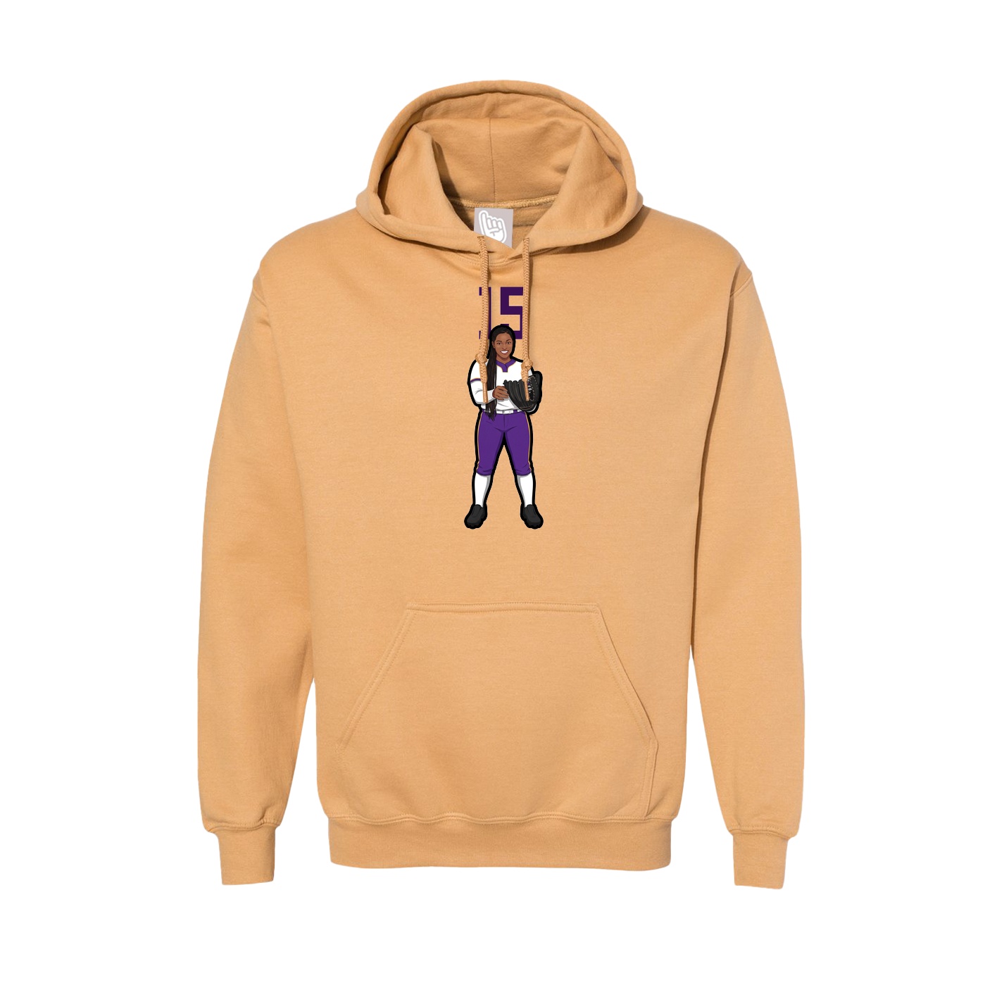 Hoodie — Number Top in Vegas Gold