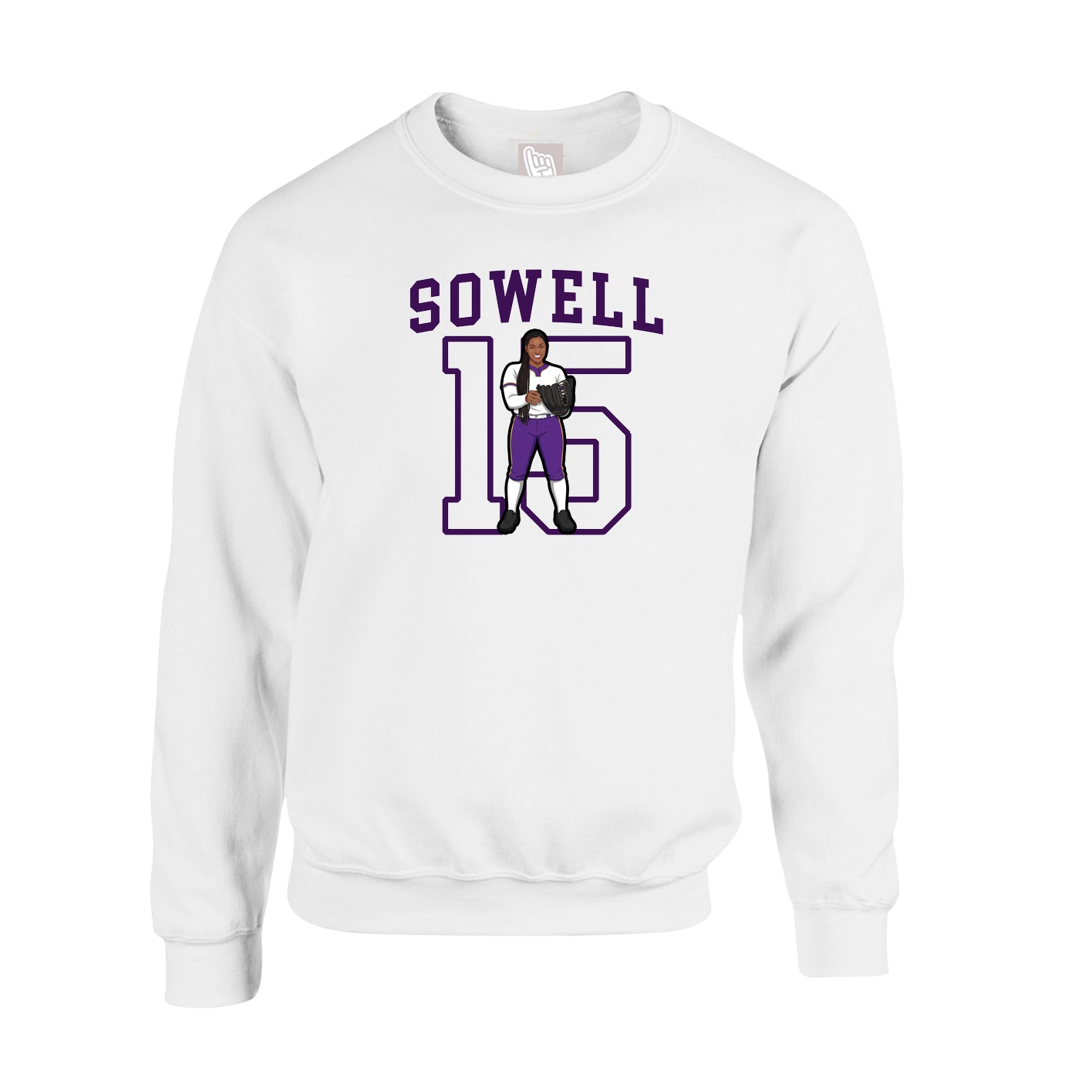 Fleece Crew — Shirsey in White