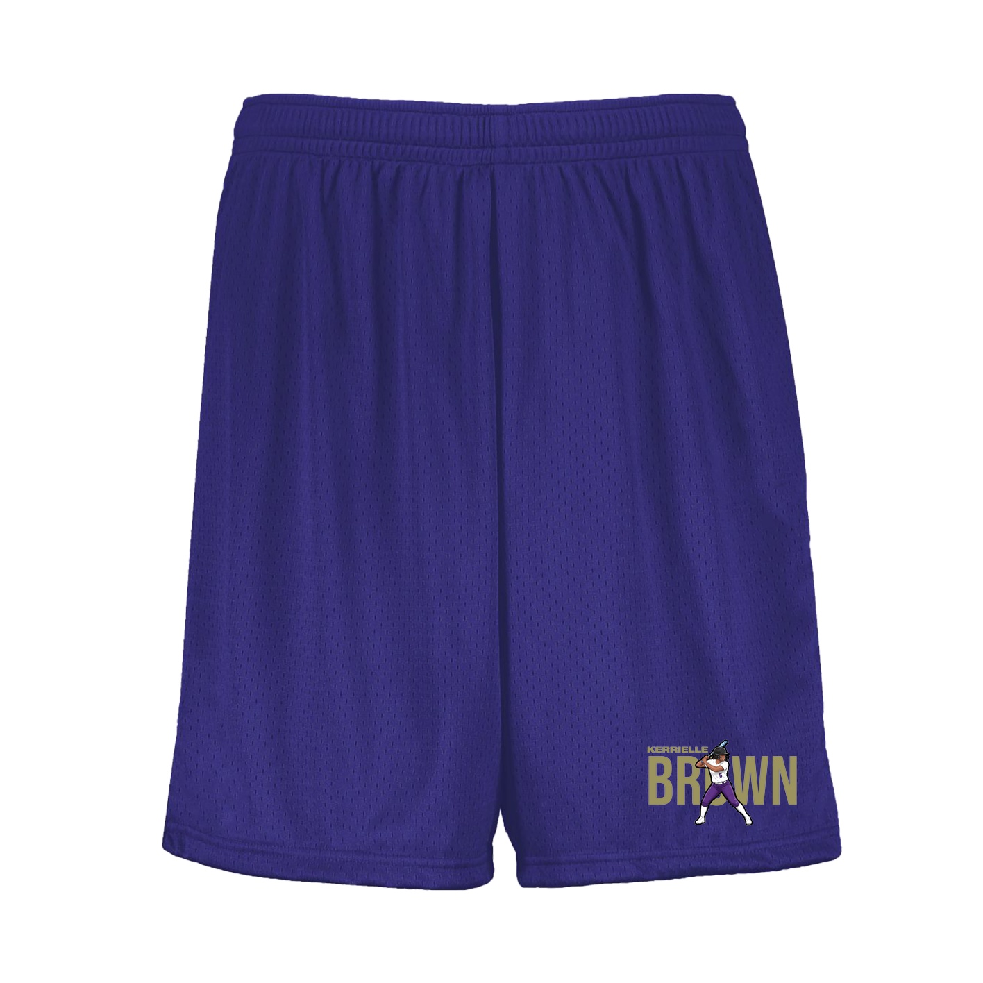Shorts — Player Name in Purple