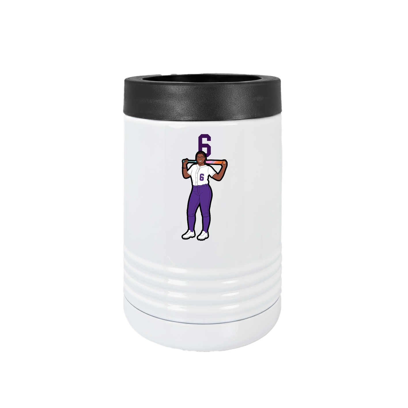 Beverage Holder — Number Top in White