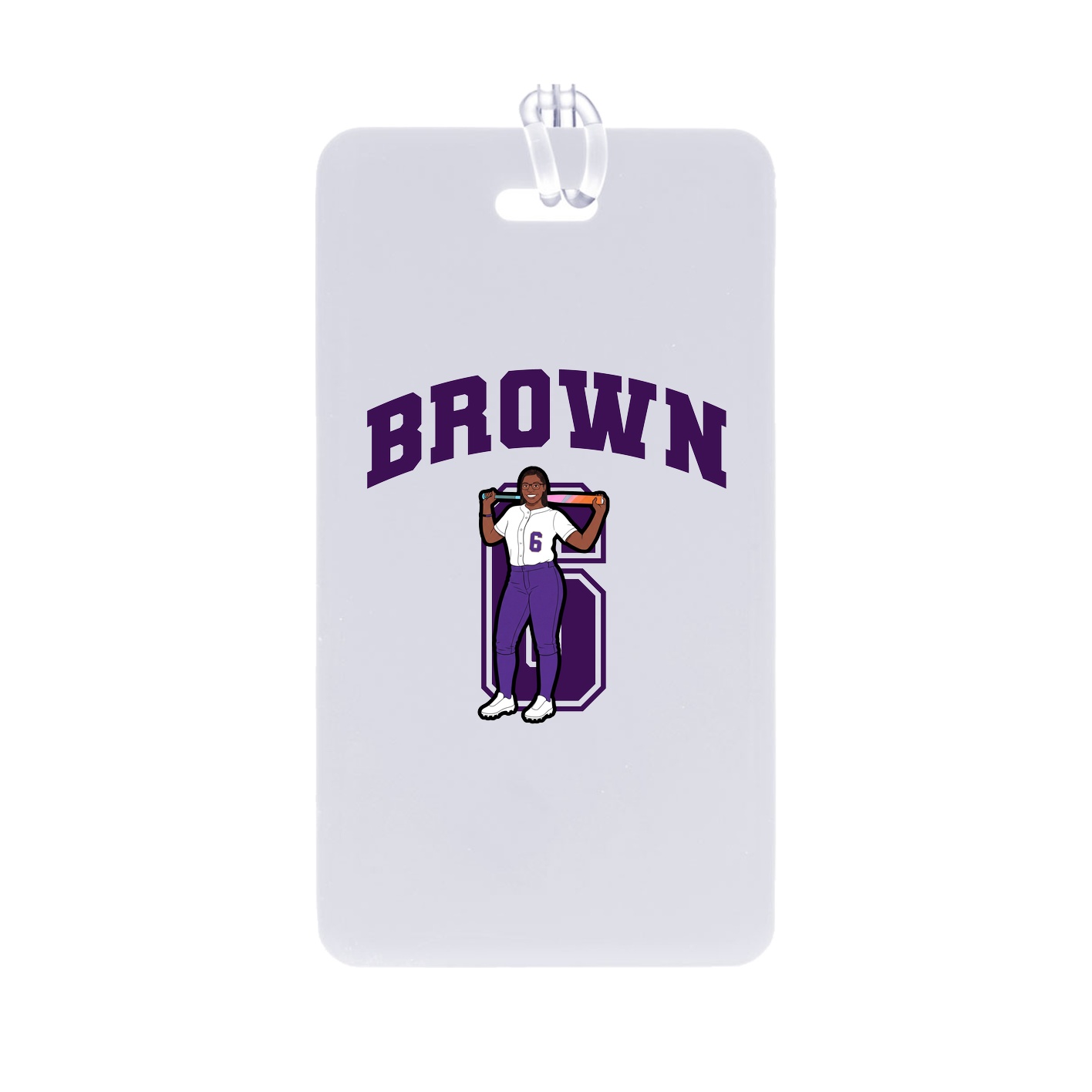 Bag Tag — Number in Classic