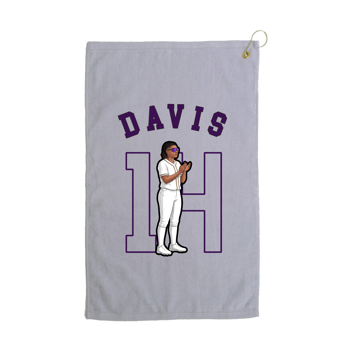 Golf Towel — Shirsey Arch in Grey