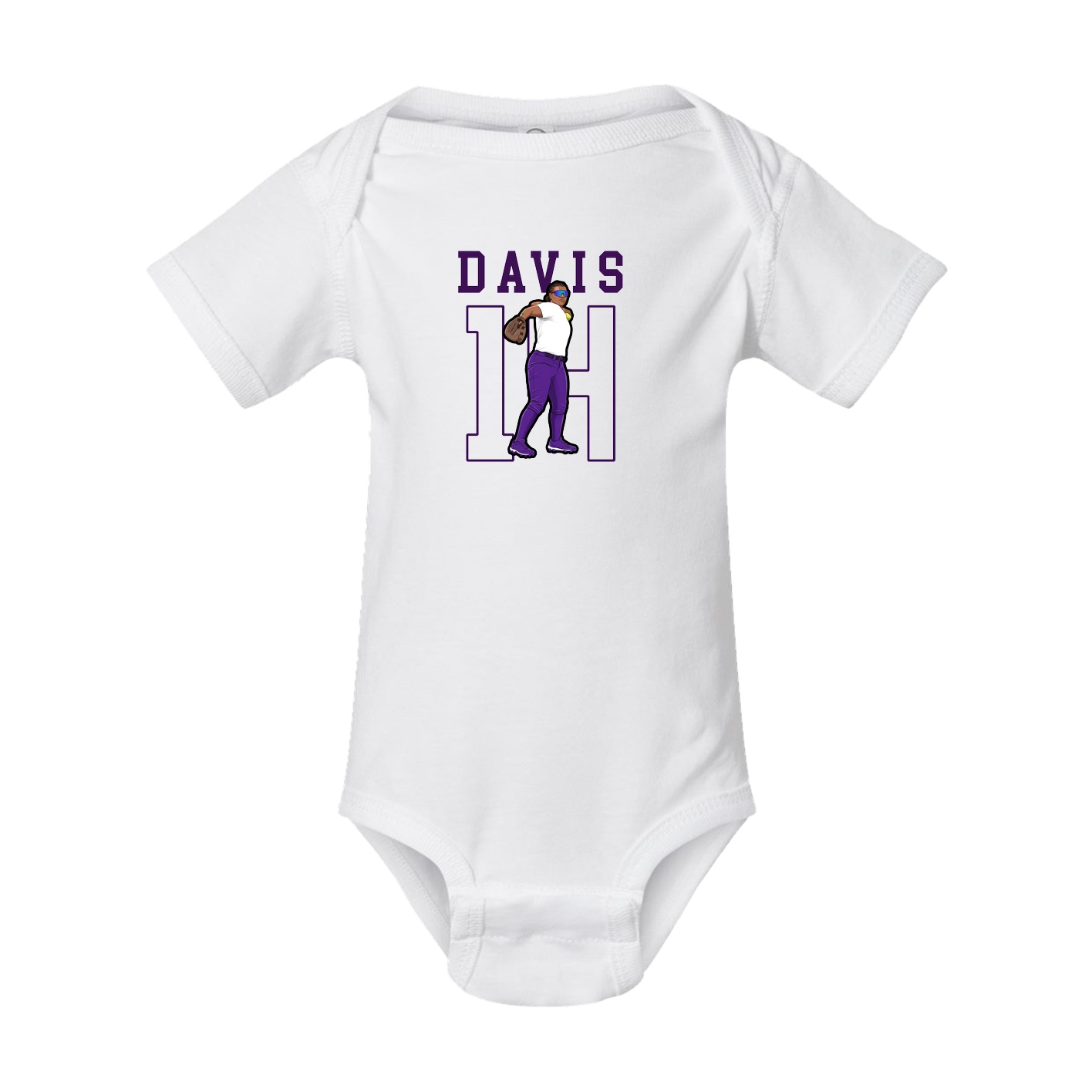 Baby Onesie — Shirsey in White