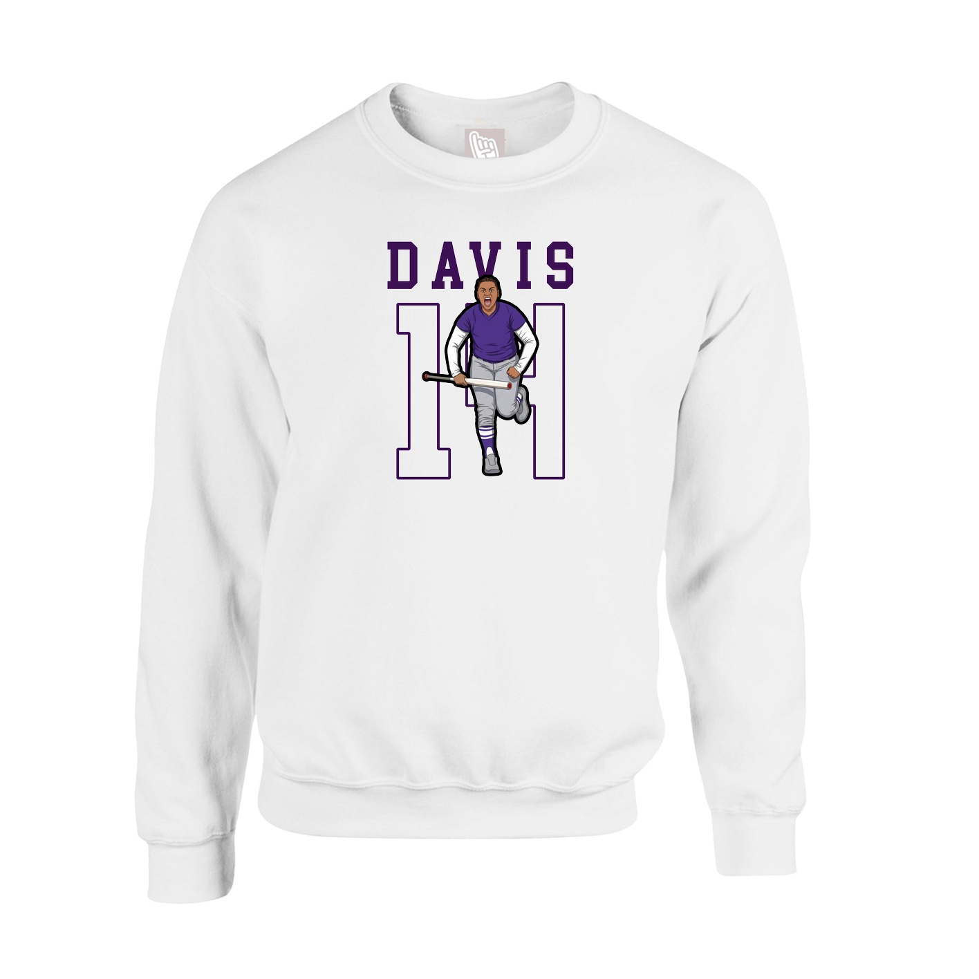 Fleece Crew — Shirsey in White