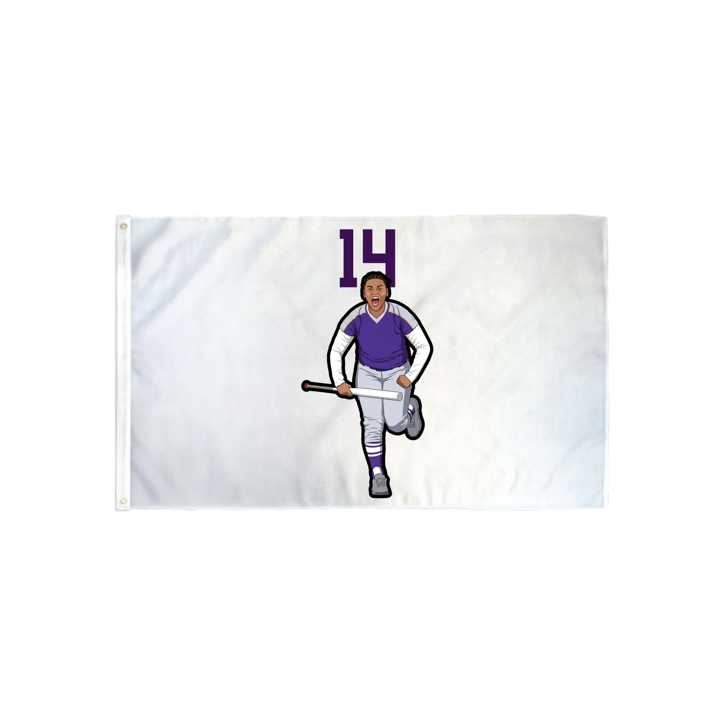 3x5 Flag — Number Top in Classic