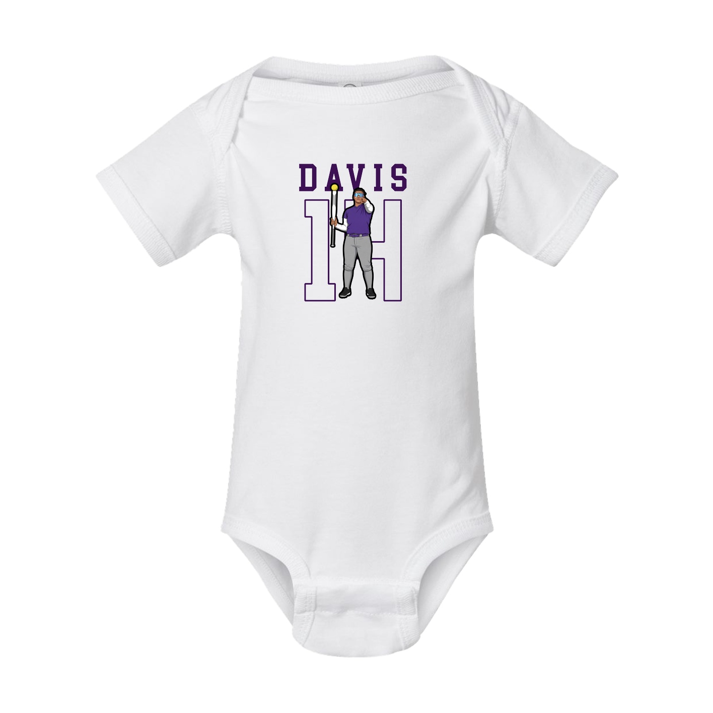 Baby Onesie — Shirsey in White