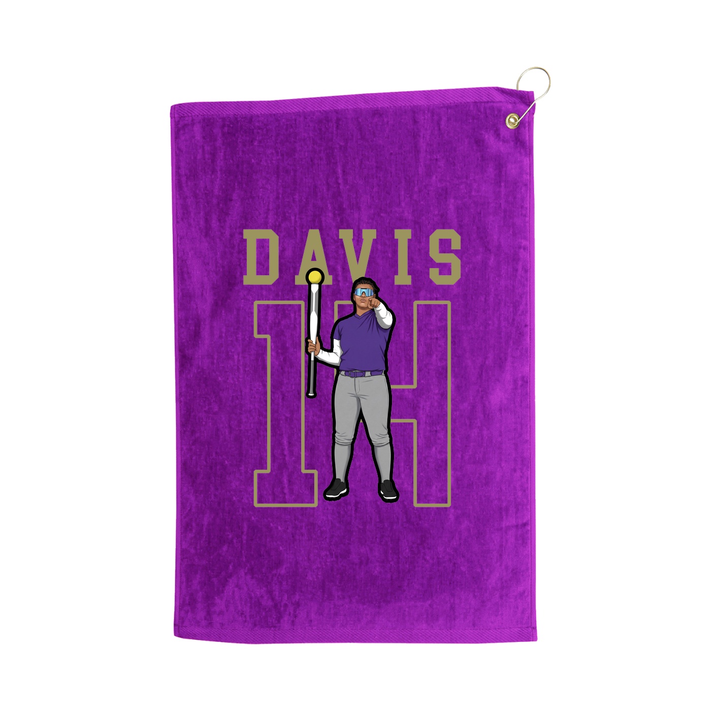 Golf Towel — Shirsey in Purple