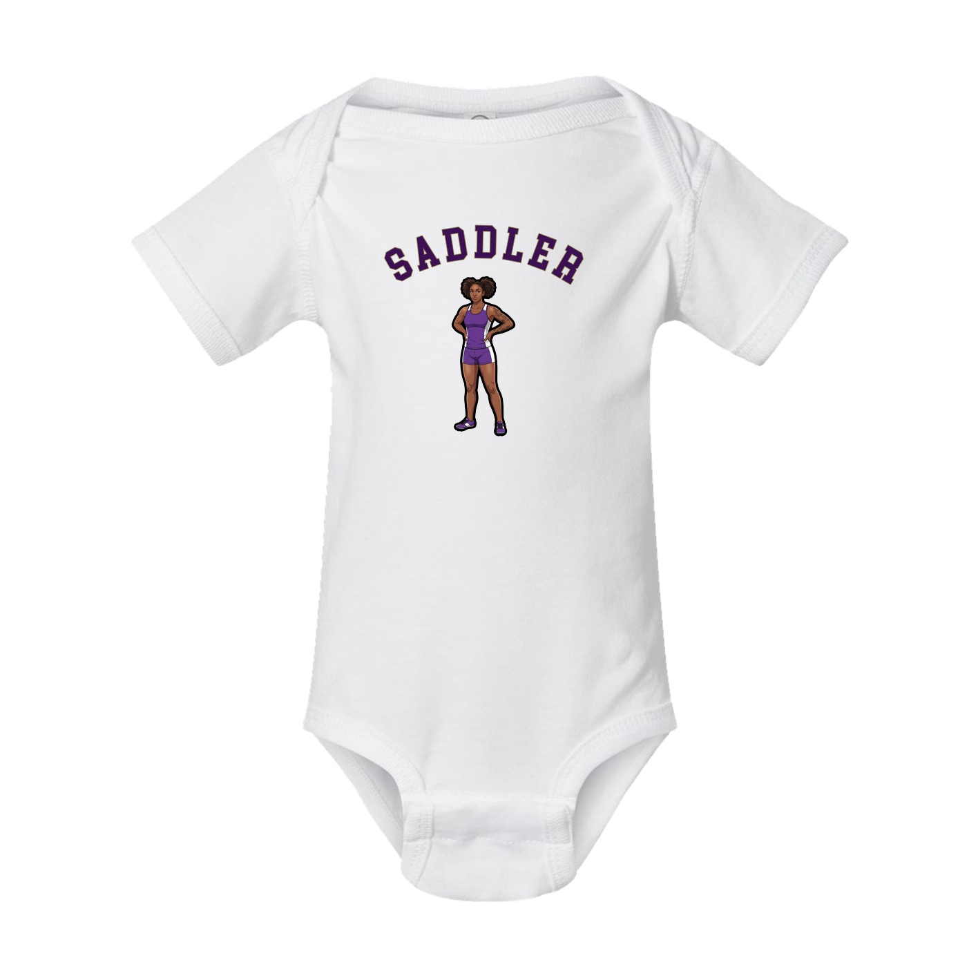 Baby Onesie — Shirsey Arch in White