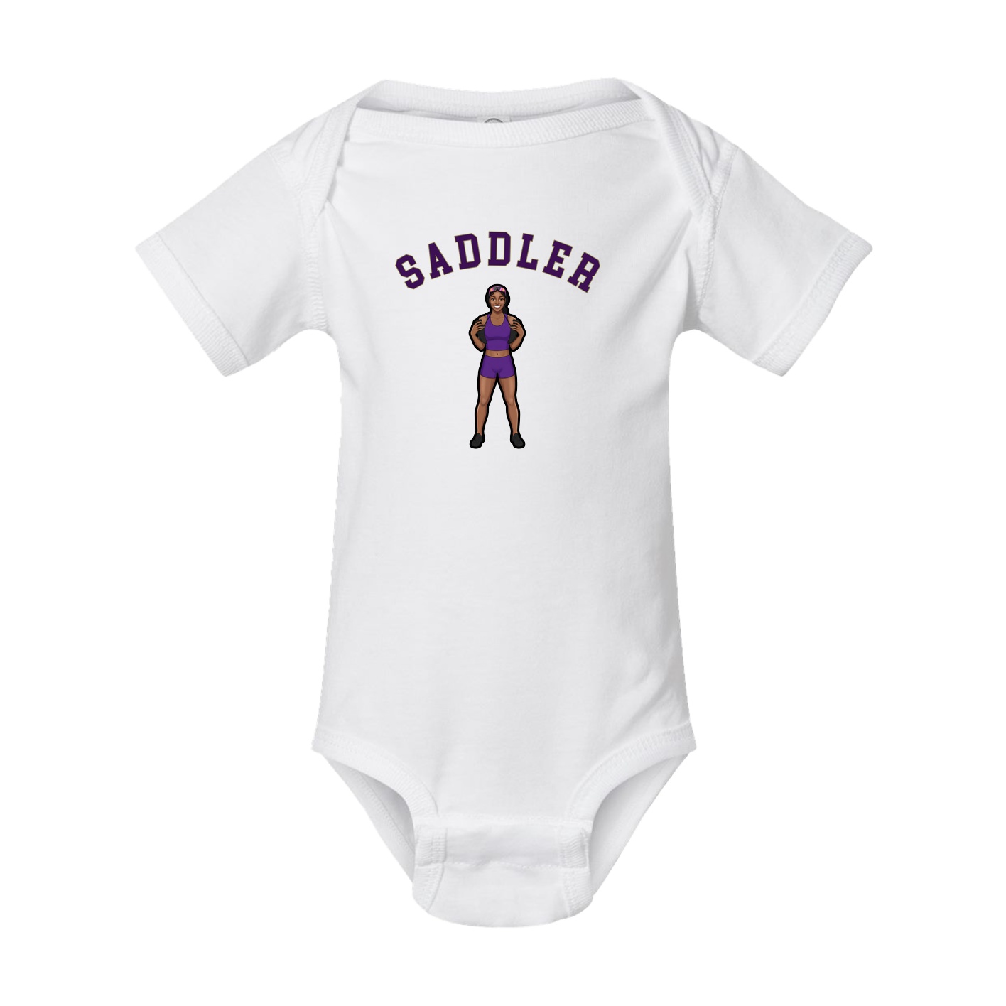 Baby Onesie — Shirsey Arch in White