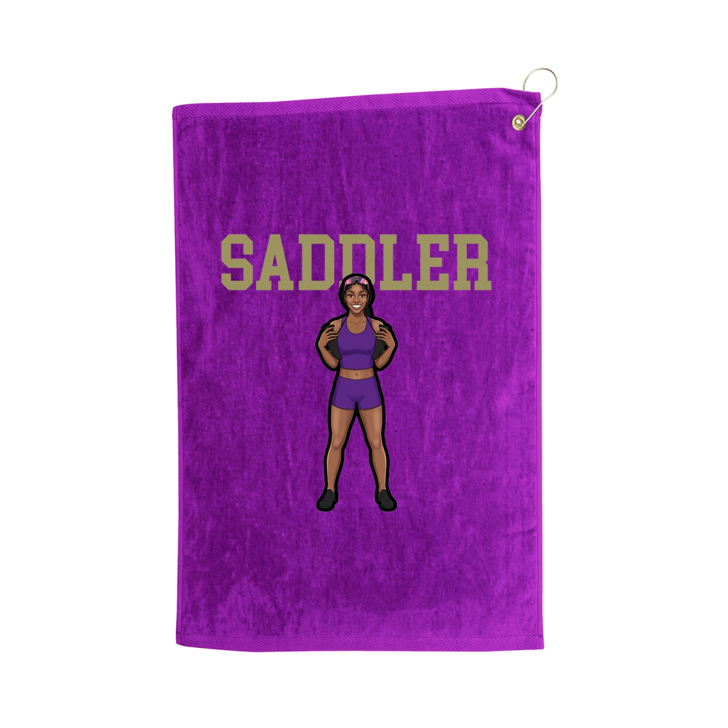 Golf Towel — Shirsey in Purple
