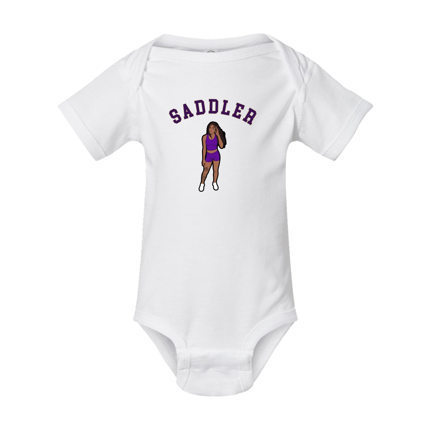 Baby Onesie — Shirsey Arch in White