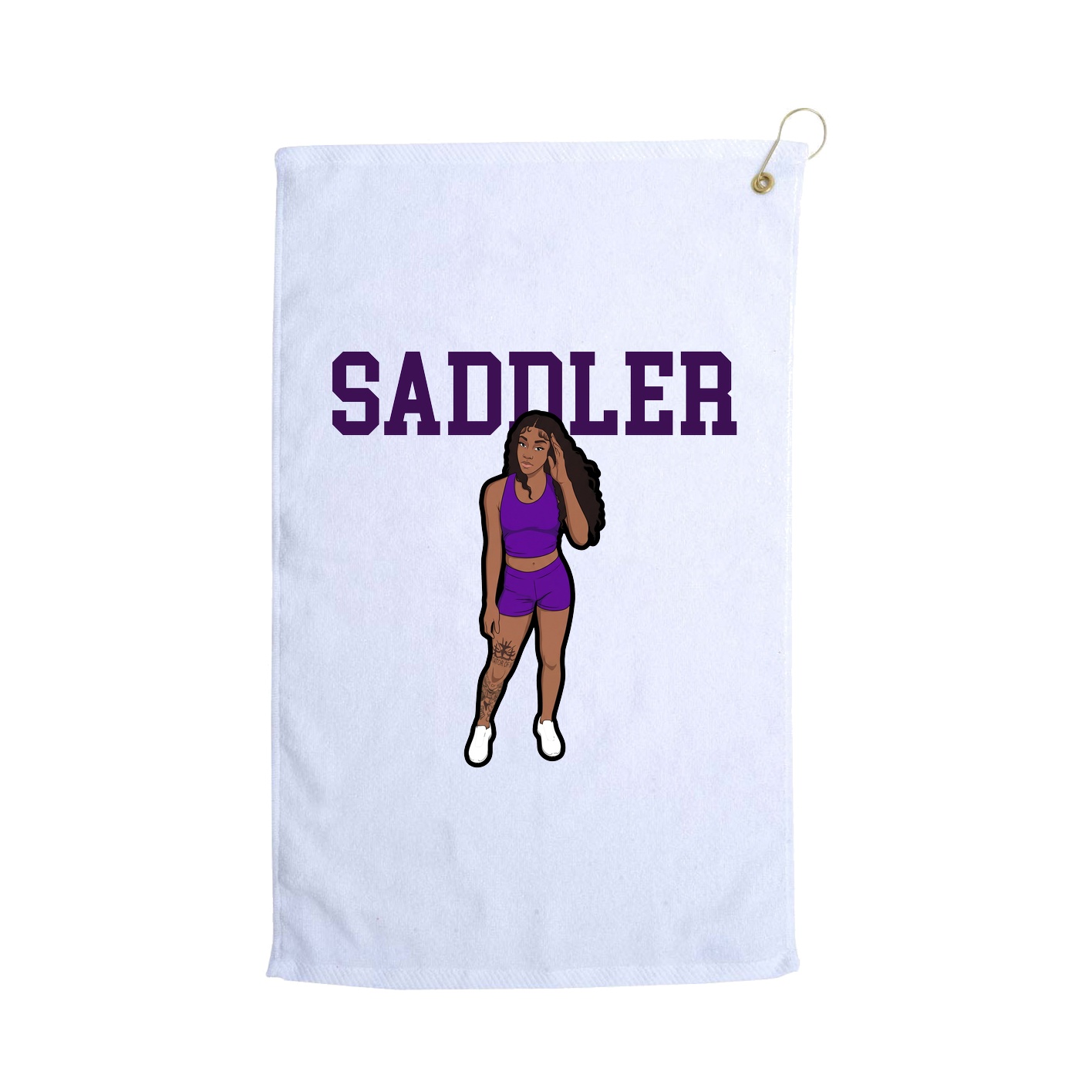 Golf Towel — Shirsey in White