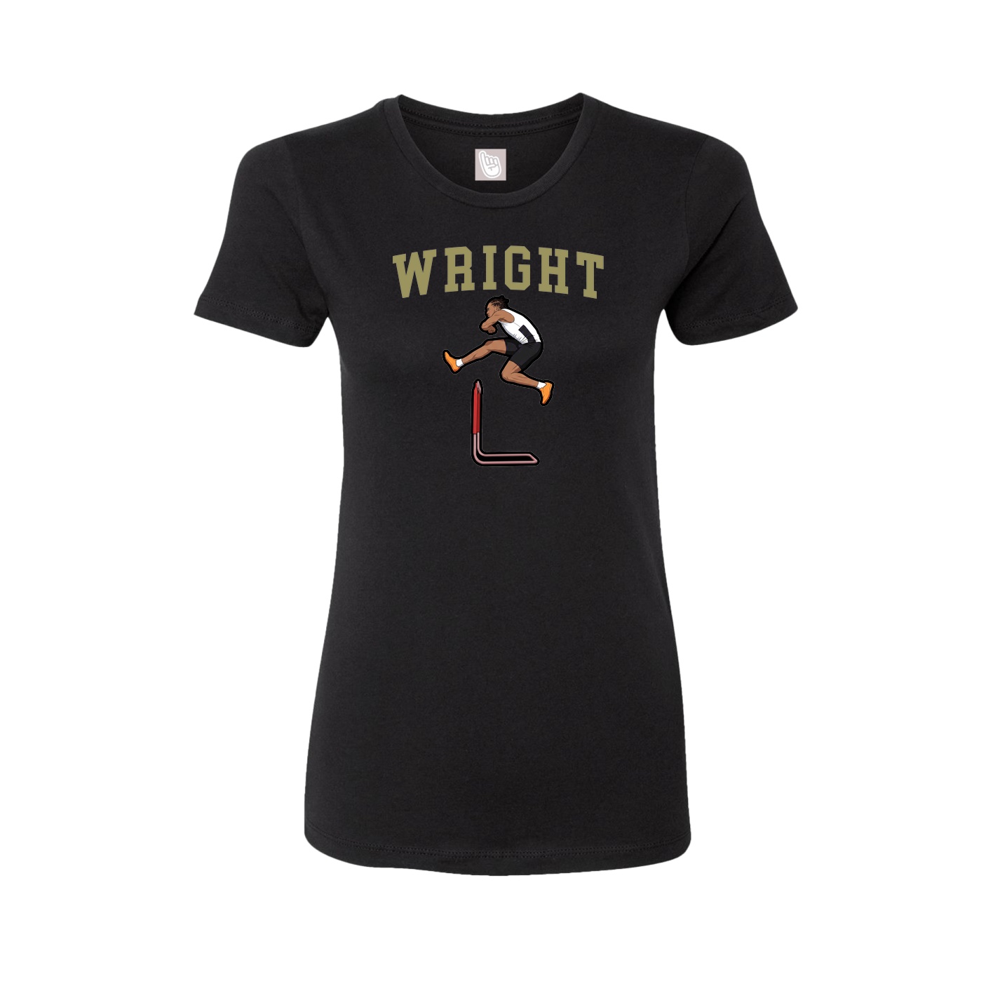 Fitted Women's Tee — Shirsey in Black