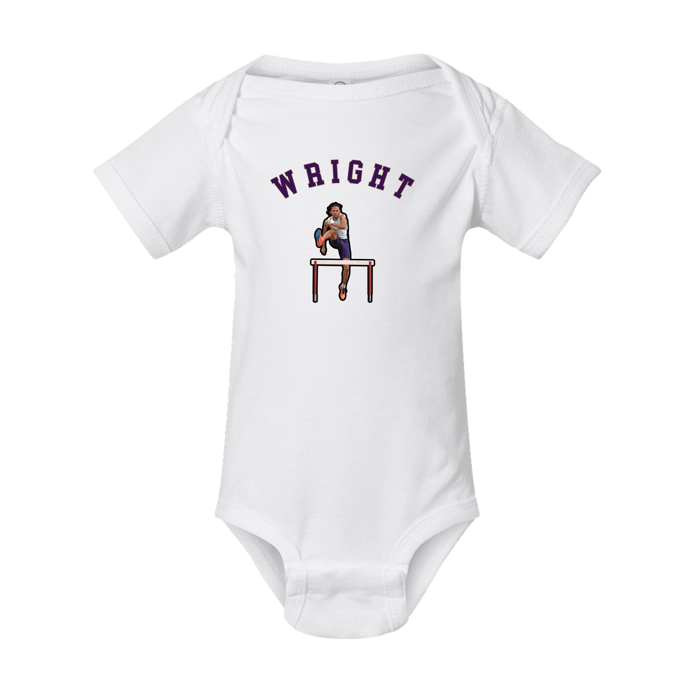 Baby Onesie — Shirsey Arch in White