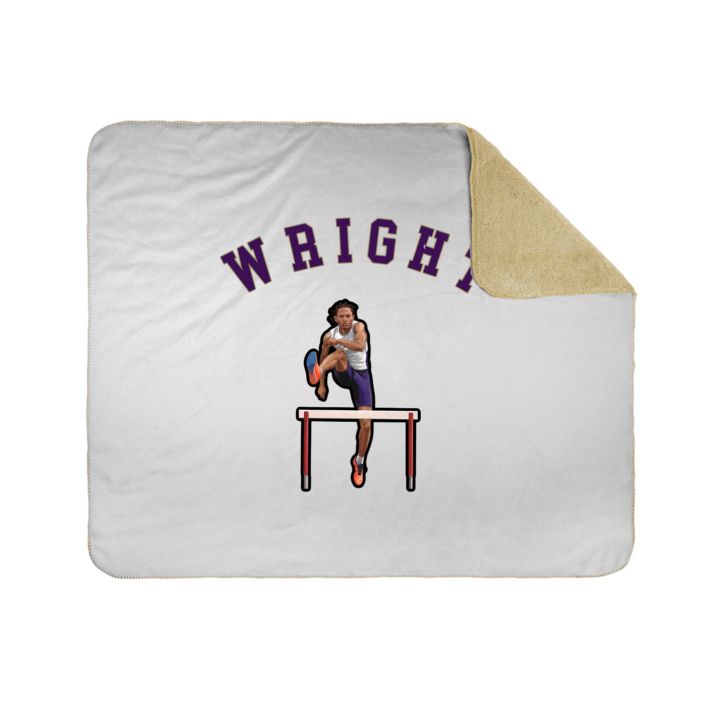 Throw Blanket — Shirsey Arch in White