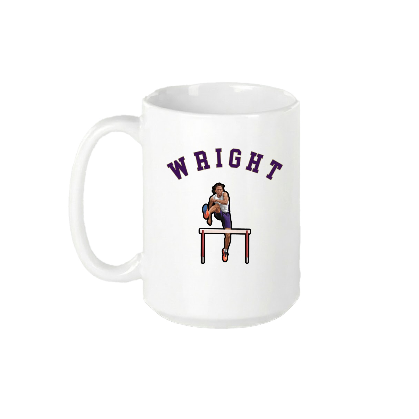 15oz Coffee Mug — Shirsey Arch in White