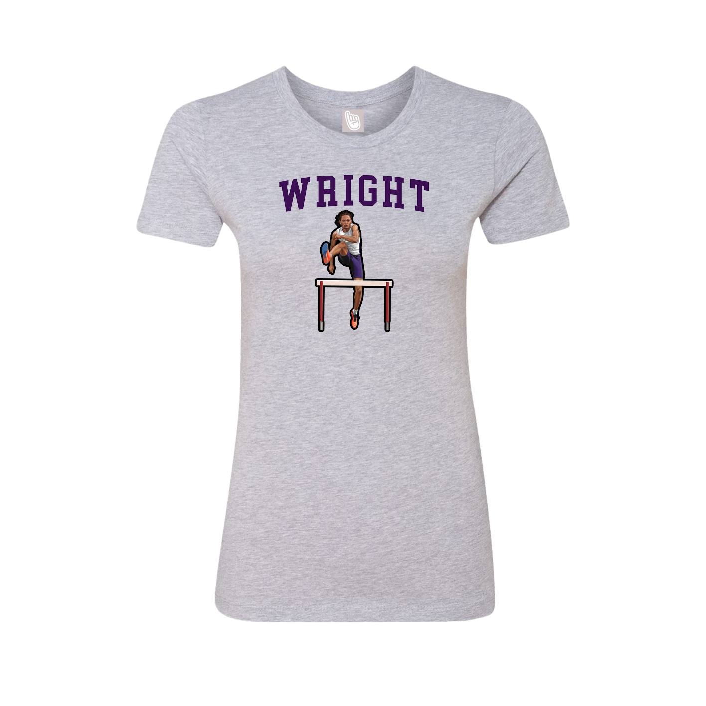 Fitted Women's Tee — Shirsey in Grey