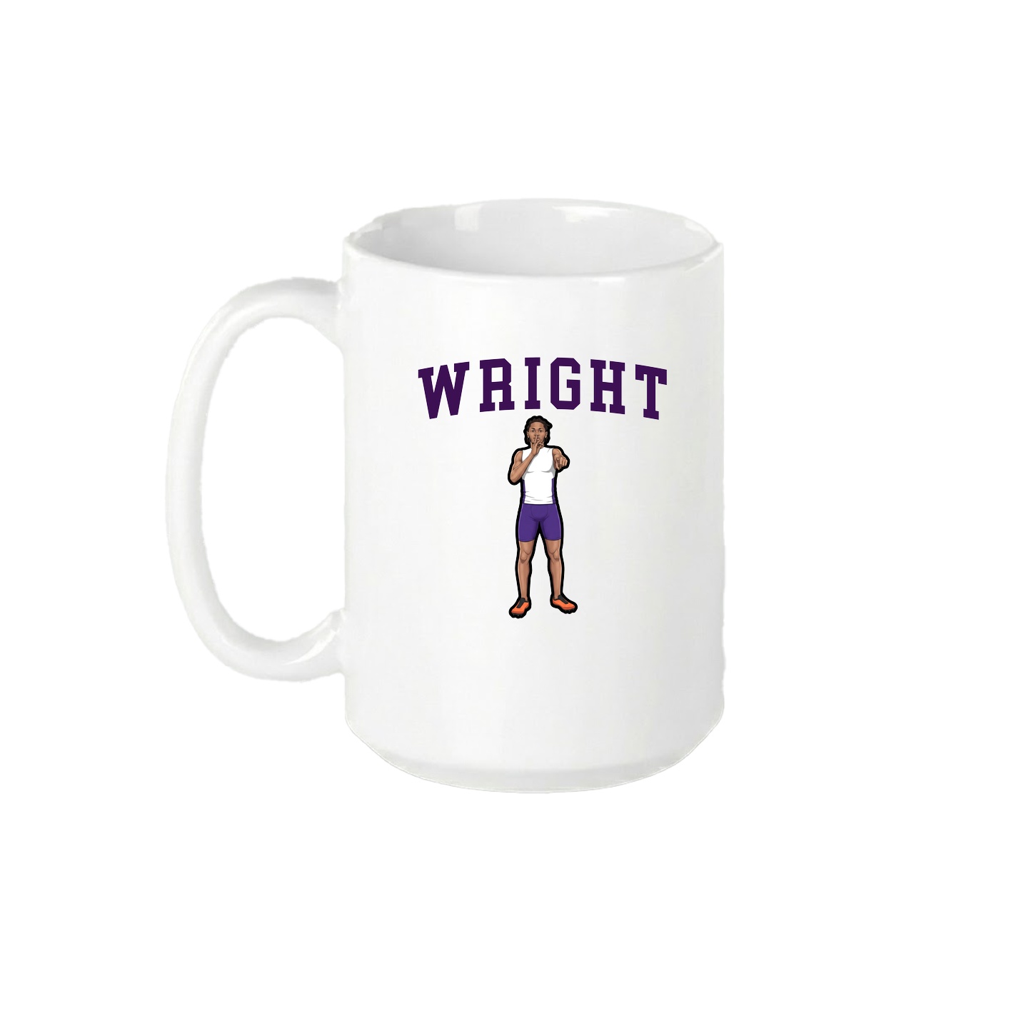 15oz Coffee Mug — Shirsey in White