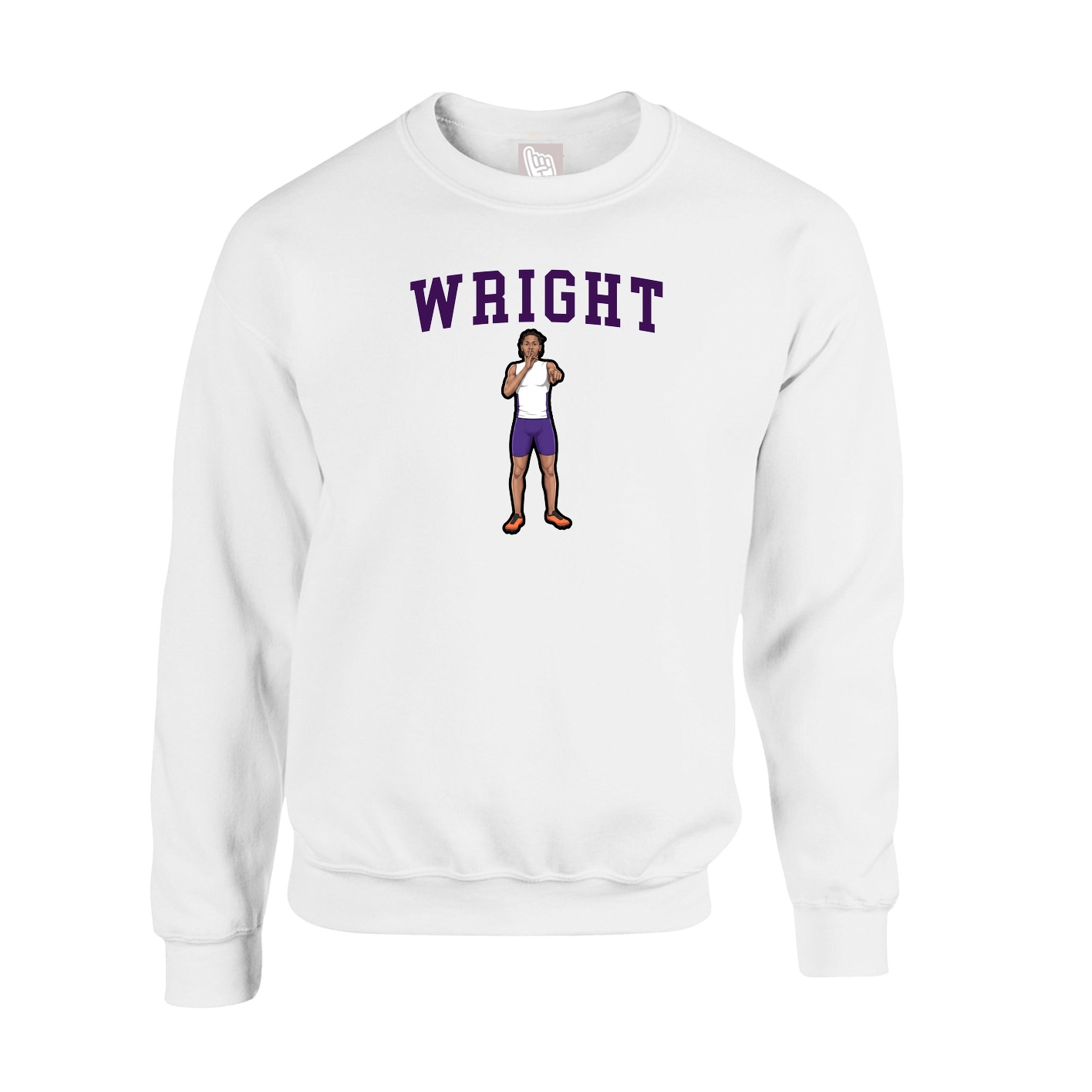 Fleece Crew — Shirsey in White