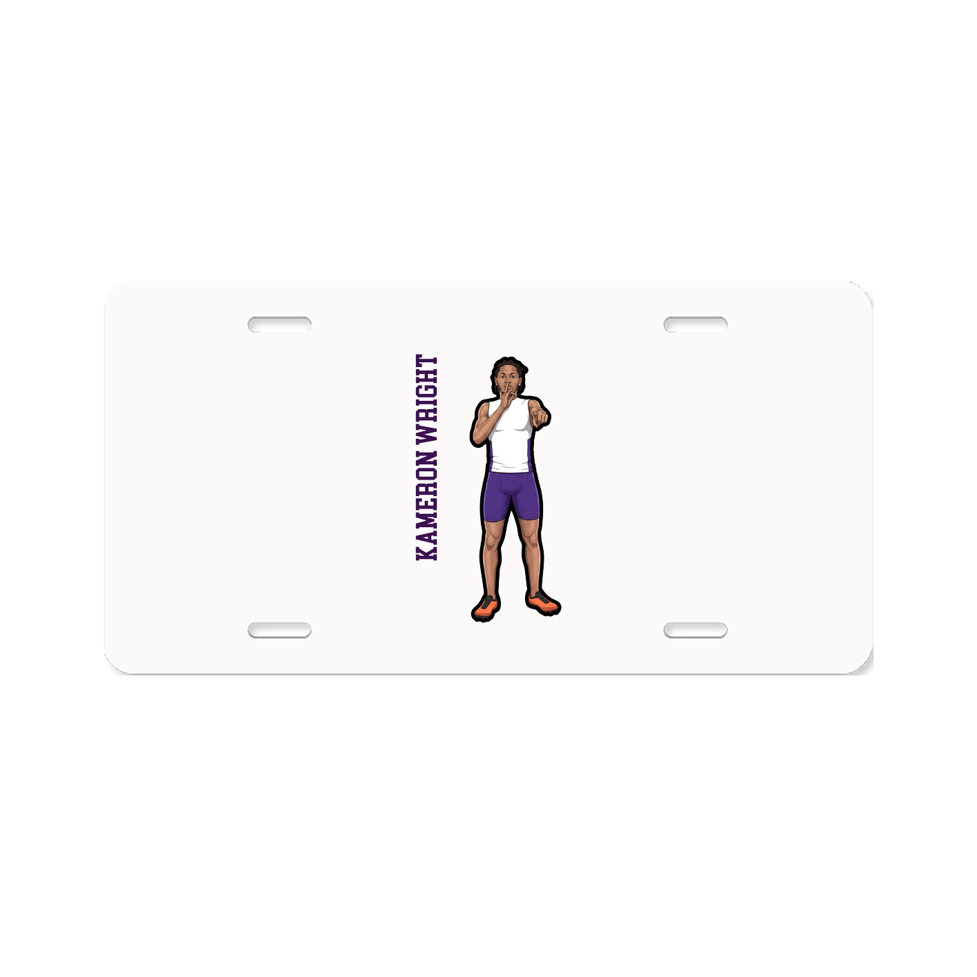 Aluminum License Plate