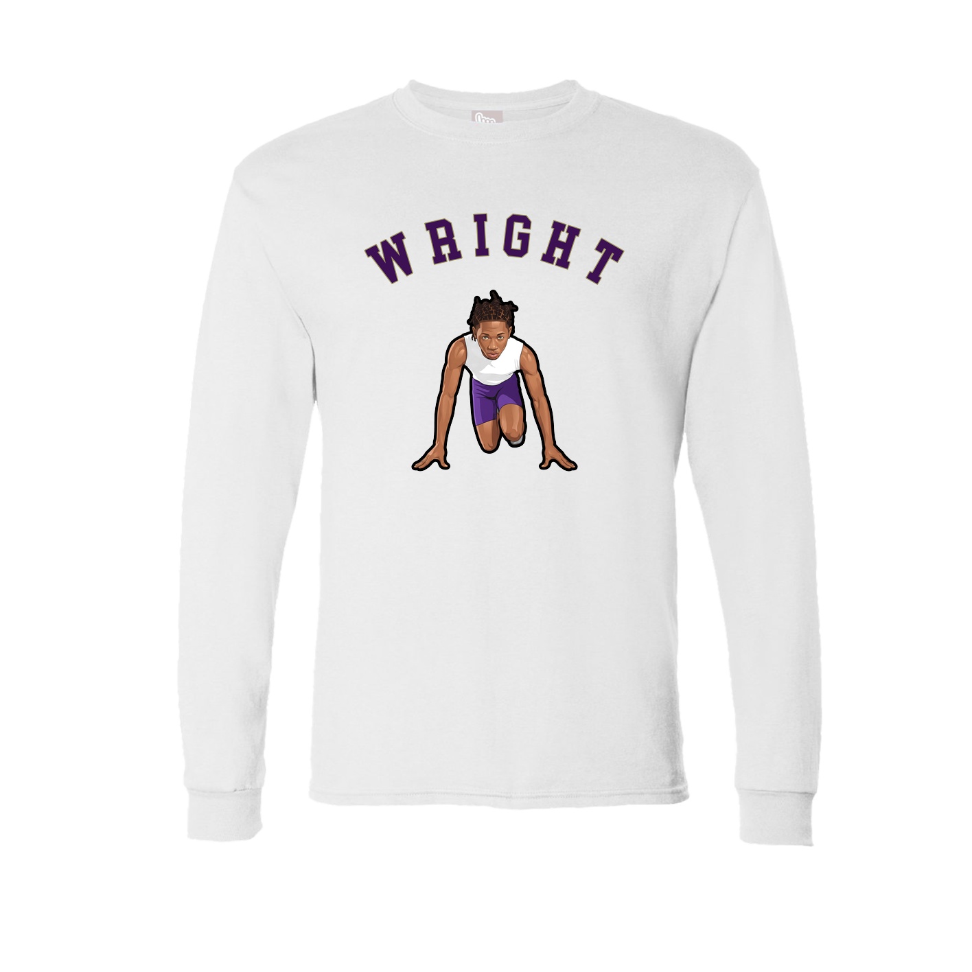 Long Sleeve Tee — Shirsey Arch in White