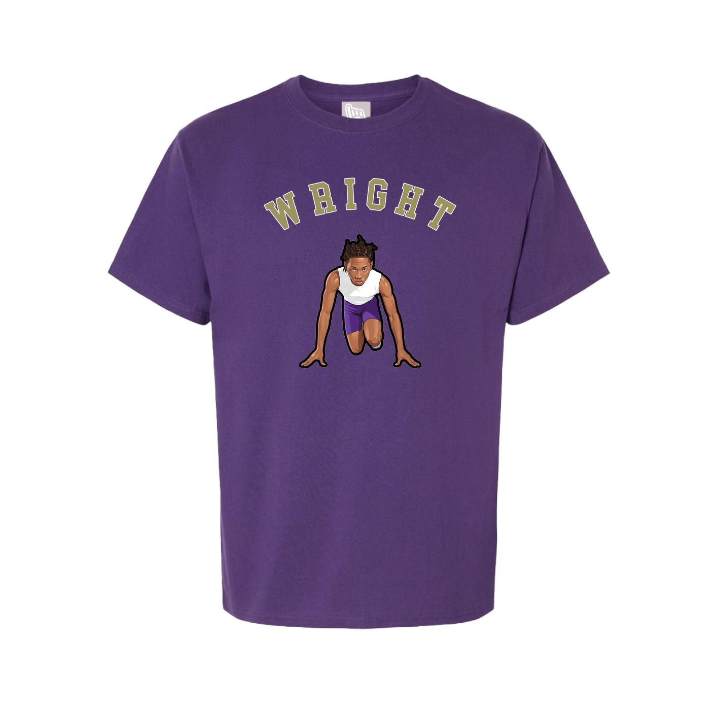 Youth Tee — Shirsey Arch in Purple