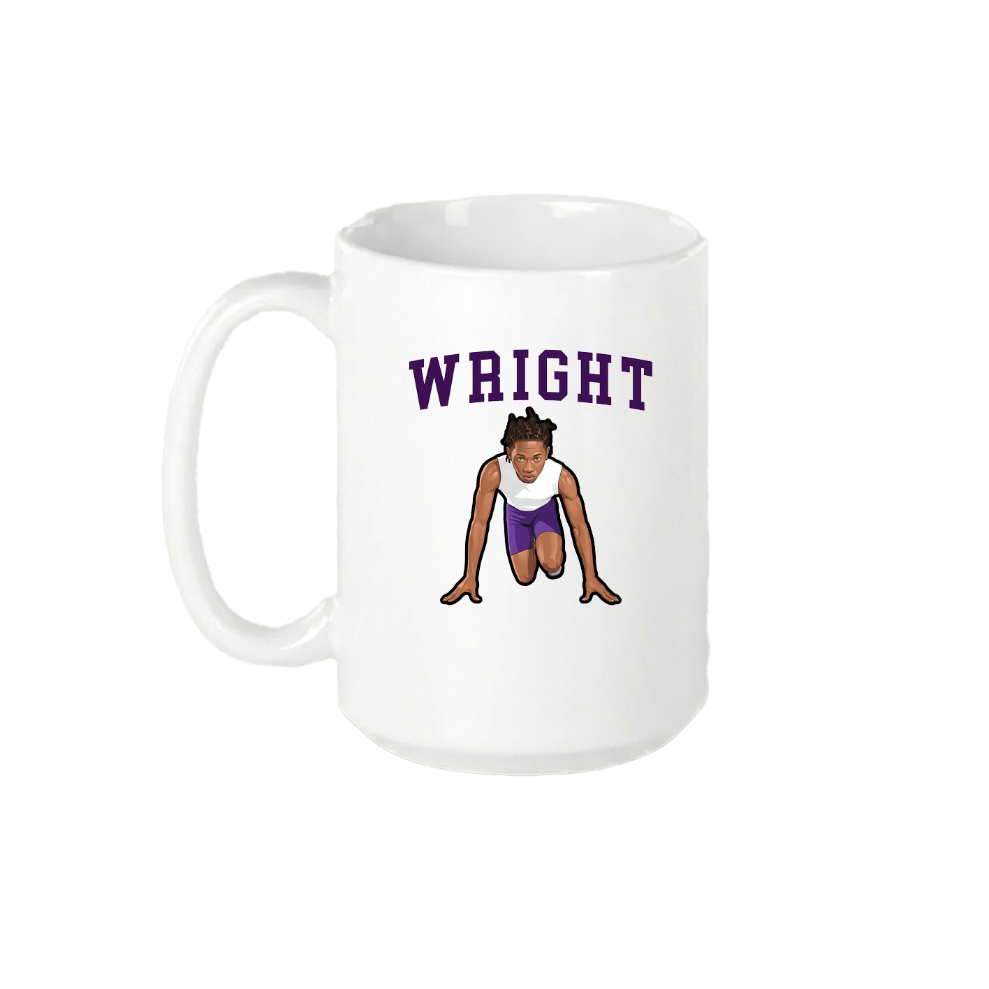 15oz Coffee Mug — Shirsey in White