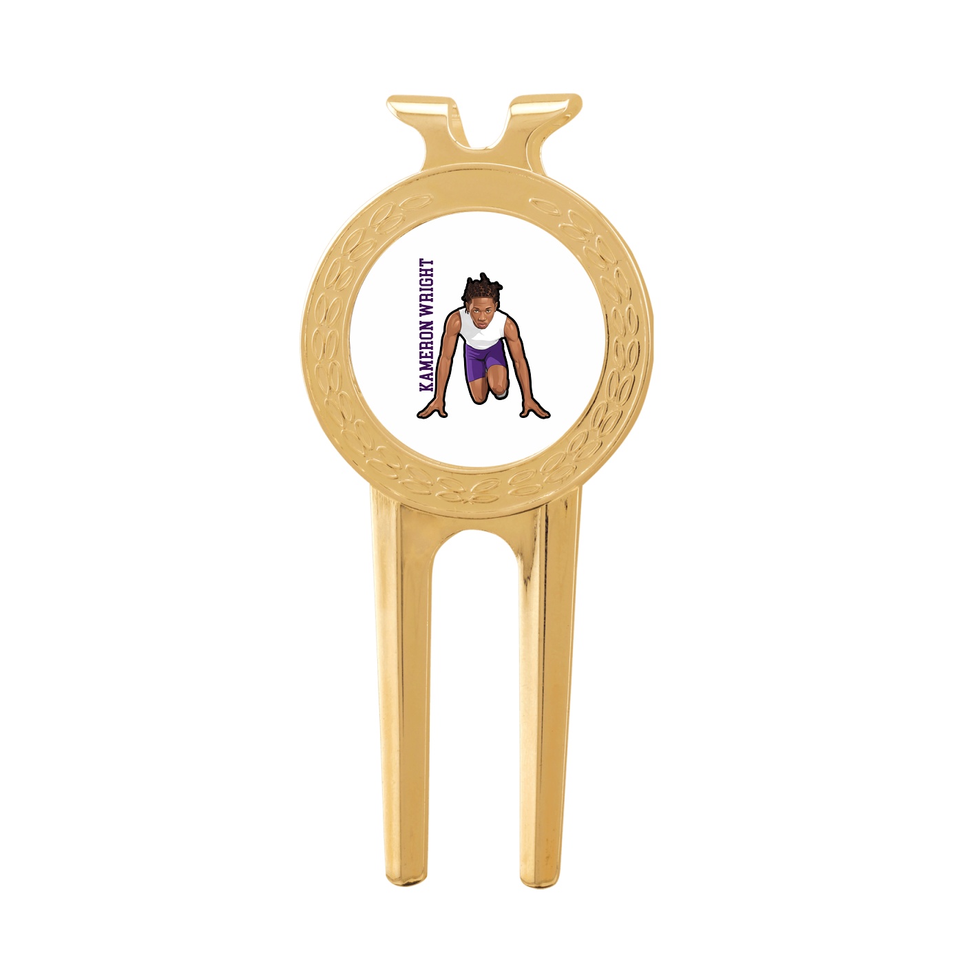Divot Tool with Ball Marker — Name Vertical in Classic