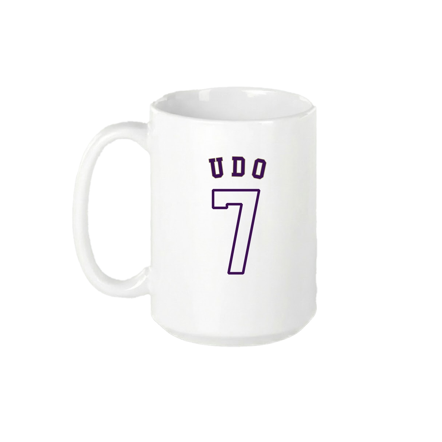 15oz Coffee Mug — Shirsey Arch in White