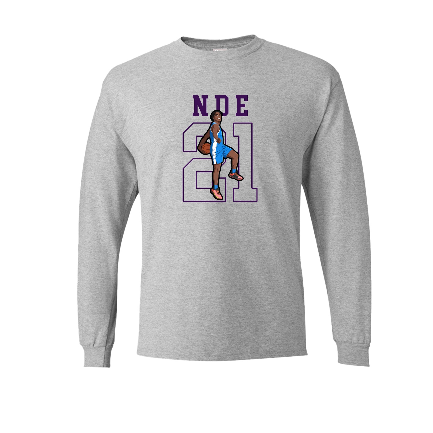 Long Sleeve Tee — Shirsey in Grey