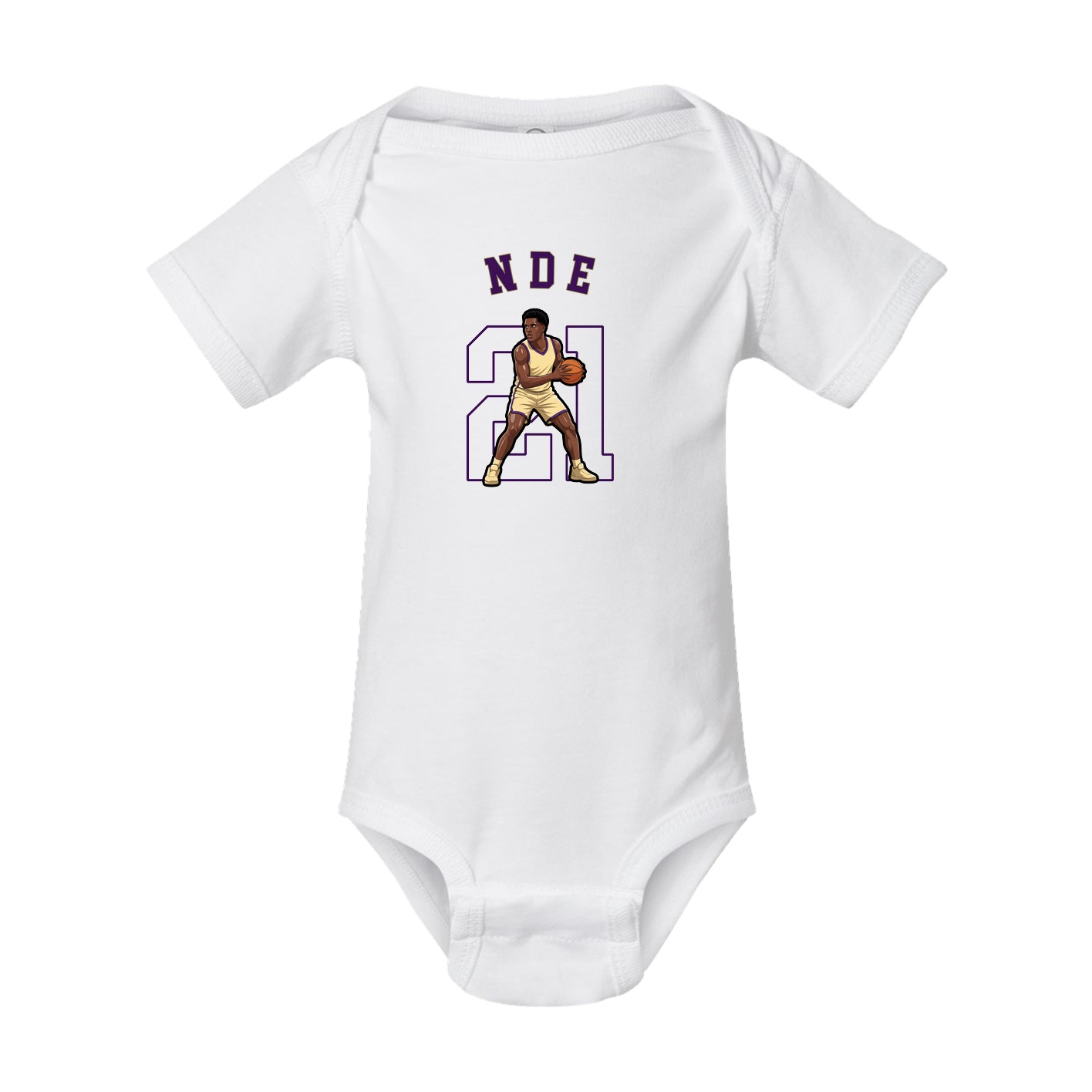 Baby Onesie — Shirsey Arch in White