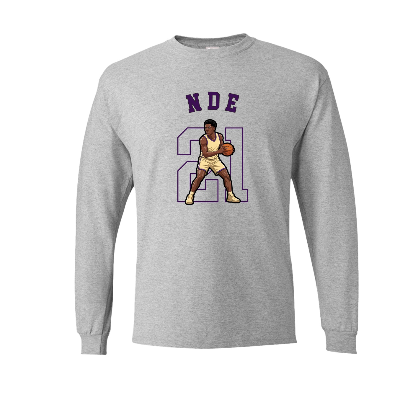 Long Sleeve Tee — Shirsey Arch in Grey