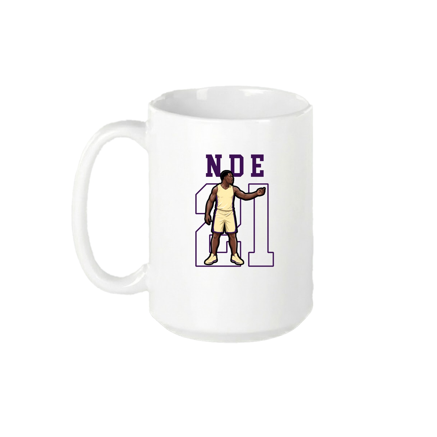 15oz Coffee Mug — Shirsey in White