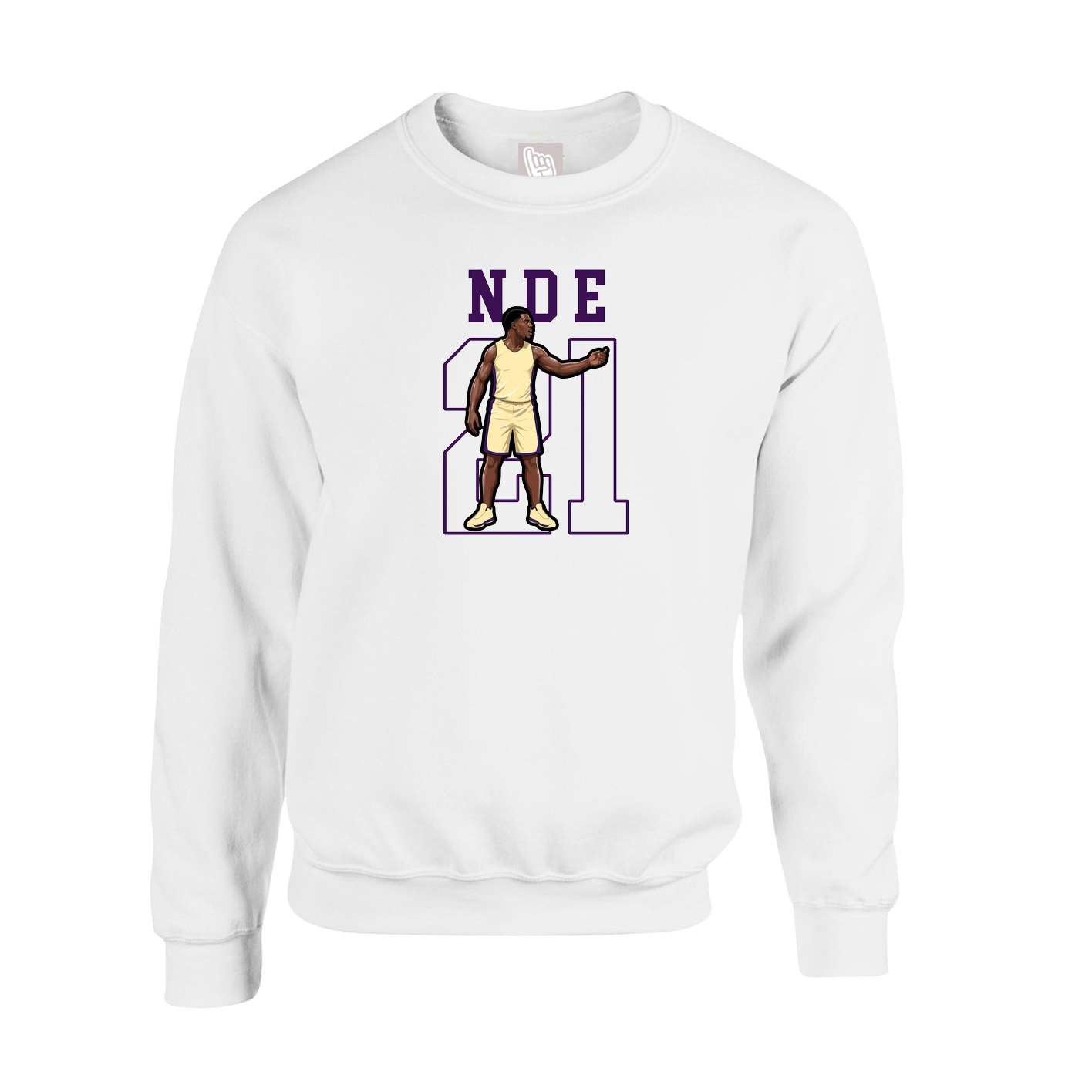 Fleece Crew — Shirsey in White