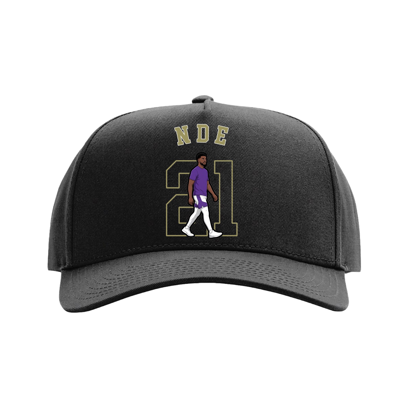 Full Fabric Five-Panel Champ Cap