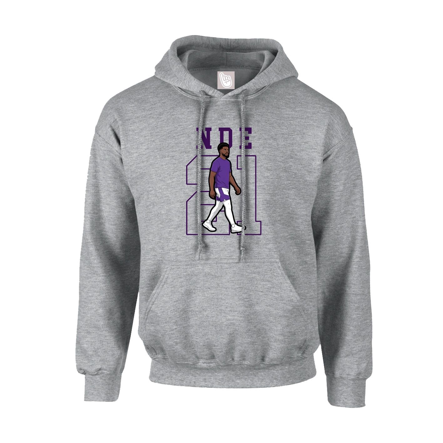 Hoodie — Shirsey in Grey